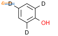 苯酚-2,4,6-D3结构式图片|7329-50-2结构式图片