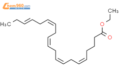 十二碳五烯酸 乙酯(EPA EE)(AS)结构式图片|73310-10-8结构式图片