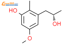 (αS)-3-羟基-5-甲氧基-α,2-二甲基苯乙醇结构式图片|735327-56-7结构式图片