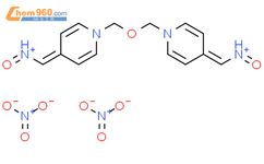[oxybis(methanediylpyridin-1-yl-4-ylidene)]bis(N-oxomethanaminium) dinitrate结构式图片|73873-83-3结构式图片
