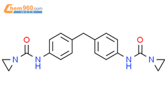 N,N-(亚甲基双-P-苯基)双(氮丙啶-1-甲酰胺)结构式图片|7417-99-4结构式图片