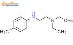 1,2-Ethanediamine, N,N-diethyl-N'-(4-methylphenyl)-结构式图片|74474-30-9结构式图片
