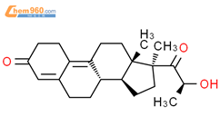 曲美孕酮结构式图片|74513-62-5结构式图片
