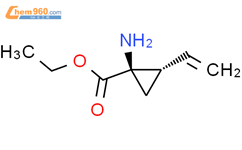 (1R,2S)-1-氨基-2-乙烯基环丙烷羧酸乙酯结构式图片|746657-36-3结构式图片