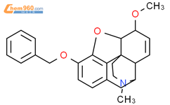 7-methoxy-3-methyl-9-phenylmethoxy-2,4,4a,7,7a,13-hexahydro-1h-4,12-methanobenzofuro[3,2-e]isoquinoline;hydrochloride结构式图片|7468-55-5结构式图片