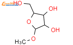 甲基-beta-D-呋喃核糖苷结构式图片|7473-45-2结构式图片