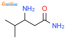 3-氨基-4-甲基戊酰胺结构式图片|747346-49-2结构式图片