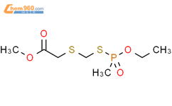 Methyl 2-[[ethoxy(methyl)phosphoryl]sulfanylmethylsulfanyl]acetate 