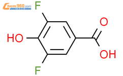 3,5-二氟-4-羟基苯甲酸甲酯结构式图片|74799-63-6结构式图片