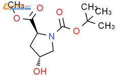 N-BOC-反式-4-羟基-L-脯氨酸甲酯结构式图片|74844-91-0结构式图片