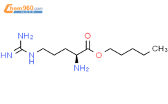 L-Arginine, pentyl ester结构式图片|749257-08-7结构式图片