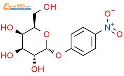 4-硝基苯-α-D-吡喃半乳糖苷结构式图片|7493-95-0结构式图片
