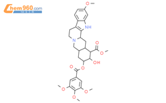 育亨班-16-羧酸，17-羟基-11-甲氧基-18-[（3,4,5-三甲氧基苯甲酰基）氧基]，甲酯，（3b，20a）-（9CI）结构式图片|74958-26-2结构式图片