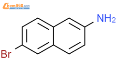 6-溴-2-氨基萘结构式图片|7499-66-3结构式图片
