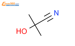 丙酮氰醇结构式图片|75-86-5结构式图片