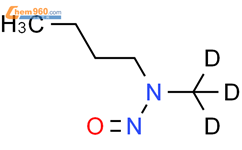 N-(~2~H_3_)methyl-N-nitrosobutan-1-amine结构式图片|75016-36-3结构式图片