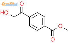4-(2-羟乙酰基)苯甲酸甲酯结构式图片|75164-86-2结构式图片