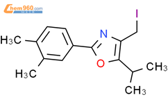 2 3 4 Dimethylphenyl 4 Iodomethyl 5 Propan 2 Yl 1 3 Oxazole 752212