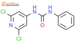 N-（2,6-二氯-4-吡啶基）-N'-苯基 - 尿素结构式图片|75279-45-7结构式图片