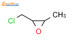 OXIRANE, 2-(CHLOROMETHYL)-3-METHYL-结构式图片|7530-05-4结构式图片