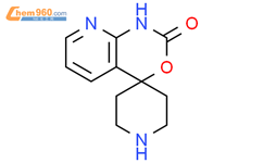 螺[哌啶-4,4-[4H]吡啶并[2,3-d][1,3]噁嗪]-2(1H)-酮结构式图片|753440-87-8结构式图片