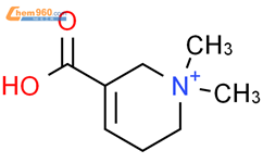 PYRIDINIUM, 3-CARBOXY-1,2,5,6-TETRAHYDRO-1,1-DIMETHYL-结构式图片|754135-02-9结构式图片