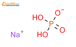 磷酸二氢钠结构式图片|7558-80-7结构式图片