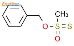 甲烷硫代磺酸苄酯结构式图片|7559-62-8结构式图片