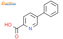 5-苯基甲酸吡啶结构式图片|75754-04-0结构式图片
