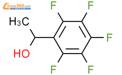 1-(五氟苯)乙醇结构式图片|7583-08-6结构式图片