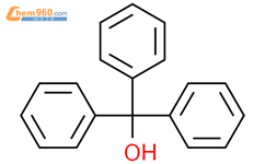 三苯甲醇结构式图片|76-84-6结构式图片