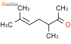 5-庚烯-2-酮，3,6-二甲基-结构式图片|760-97-4结构式图片
