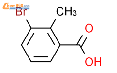3-溴-2-甲基苯甲酸结构式图片|76006-33-2结构式图片