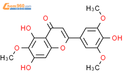 6-甲氧基苜蓿素结构式图片|76015-42-4结构式图片