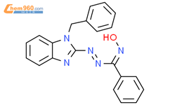 苯基-1-苄基-2-苯并咪唑基偶氮酮肟结构式图片|76128-56-8结构式图片