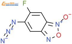 2,1,3-Benzoxadiazole, 5-azido-6-fluoro-, 1-oxide
