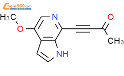 3-Butyn-2-one, 4-(4-methoxy-1H-pyrrolo[2,3-c]pyridin-7-yl)-