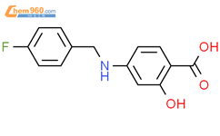 Benzoic acid, 4-[[(4-fluorophenyl)methyl]amino]-2-hydroxy-