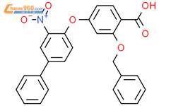 Benzoic acid, 4-[(3-nitro[1,1'-biphenyl]-4-yl)oxy]-2-(phenylmethoxy)-