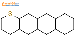 2H-Anthra[2,3-b]thiopyran, hexadecahydro-结构式图片|76148-02-2结构式图片