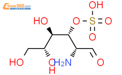 D-Glucosamine-3-O-sulfate结构式图片|76330-20-6结构式图片