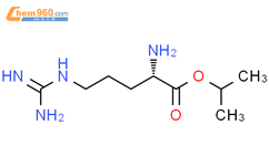 Arginine, 1-methylethyl ester结构式图片|764724-21-2结构式图片