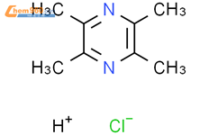 2,3,5,6-四甲基吡嗪盐酸盐结构式图片|76494-51-4结构式图片