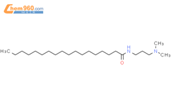 N-二甲胺丙基硬脂酰胺结构式图片|7651-02-7结构式图片