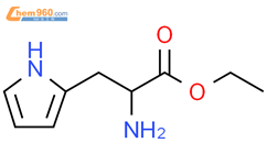 1H-Pyrrole-2-propanoic acid, α-amino-, ethyl ester结构式图片|765234-03-5结构式图片