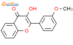 3-羟基-3'-甲氧基黄酮结构式图片|76666-32-5结构式图片