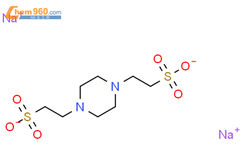 1,4-哌嗪二乙磺酸二钠盐结构式图片|76836-02-7结构式图片