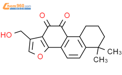 紫丹参酮甲结构式图片|76843-23-7结构式图片