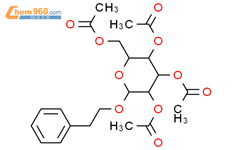 beta-苯基乙基beta-D-葡糖苷结构式图片|76870-87-6结构式图片