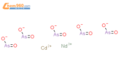 砷酸镉钕(3+)盐(5:1:1)结构式图片|76871-66-4结构式图片